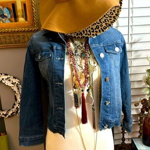 🎀Girls Pink Latte Brand Denim Jacket🎀Size M-8/10🎀